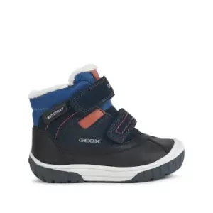 Kids Omar Waterproof Touch 'n' Close High Top Trainers