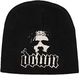 Down - Logo Mens Beanie Hat - Black