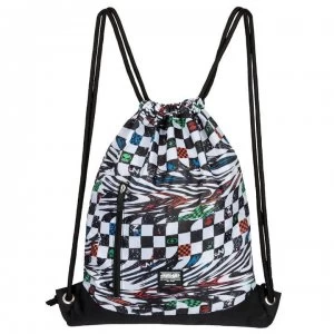 No Fear Graffiti Gym Sack - Checker Flag