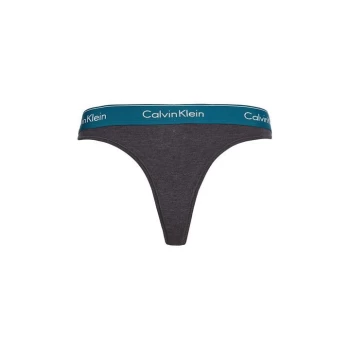 Calvin Klein Cotton Thong - VIJ Charcoal