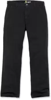 Carhartt Rugged Flex Rigby Dungaree Pants, black, Size 32, black, Size 32