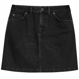 Jack Wills Roxy Denim Skirt - Black