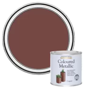 Rust-Oleum Copper Metallic Effect Mid Sheen Multi Surface Topcoat Special Effect Paint, 250Ml