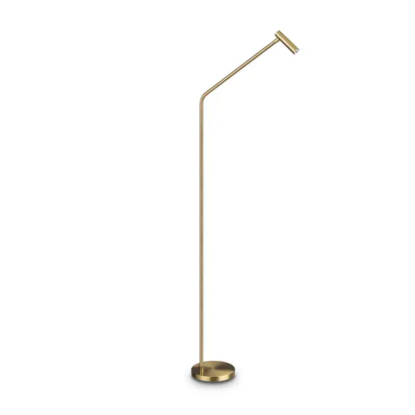 Easy Integrated LED Reading Lamp Brass 250Lm 3000K