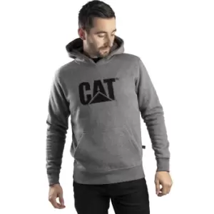 Caterpillar Trademark CW10646 Hooded Sweatshirt / Mens Sweatshirts (XXL) (Heather Grey)