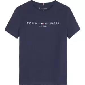 Tommy Hilfiger Childrens Essential T Shirt - Blue