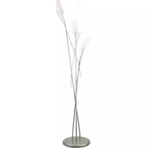 Oshine Multi Arm Floor Lamp Satin, 3x E14