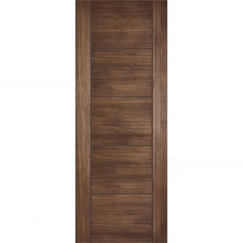 Vancouver Internal Walnut Laminate 5 Panel Door - 762 x 1981mm