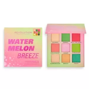 Makeup Revolution Hot Shot Watermelon Breeze Eyeshadow Palette