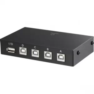 Renkforce 1368984 4 Port USB Switch