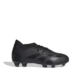 adidas Predator Edge.3 Junior Firm Ground Football Boots - Black