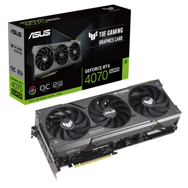 ASUS TUF Gaming GeForce RTX 4070 SUPER 12GB GDDR6X OC Edition