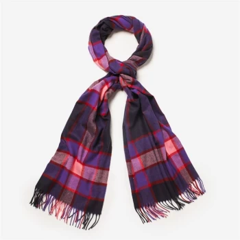 Jack Wills Brington Floral Scarf - Navy Check