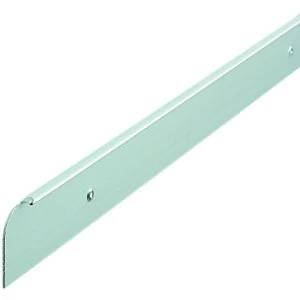 Wickes Worktop End Cap Trim Silver 38mm