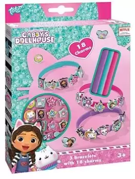 Gabbys Dollhouse 3 Charm Bracelet Set