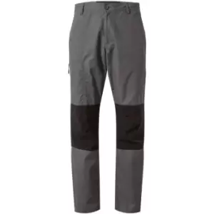 Craghoppers Mens Verve Trouser (38L) (Elephant/Black) - Elephant/Black