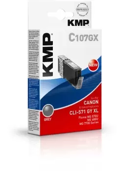 KMP C107GX ink cartridge Grey