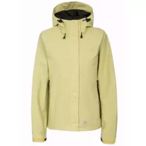 Trespass Womens/Ladies Miyake Hooded Waterproof Jacket (M) (Limelight)