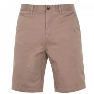 Howick Oakley Slim Chino Shorts - Biscuit