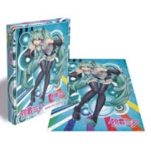 Hatsune Miku Miku Projection (500 Piece Jigsaw Puzzle)