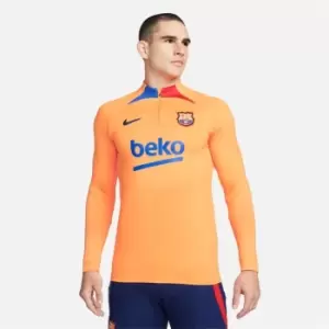 Nike Barcelona Strike Drill Top Mens - Orange