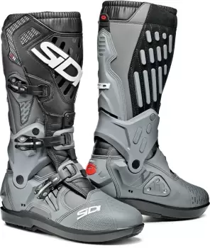 Sidi Atojo SRS Motocross Boots Black Grey