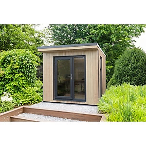 Forest Garden Xtend 2.54 x 2.9m Insulated Garden Office with 1/4 Window