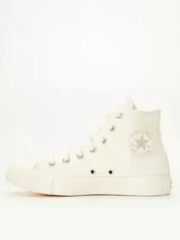 Converse Chuck Taylor All Star Hi, White, Size 6, Women