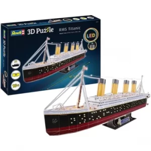 RMS Titanic LED 3D Puzzle By Revell