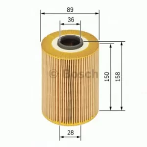 Bosch 1457429123 Oil Filter Element P9123