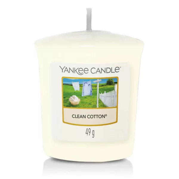 Yankee Candle Clean Cotton Scented Candle 340g