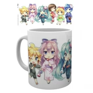 Hatsune Miku Geisha Chibi Mug