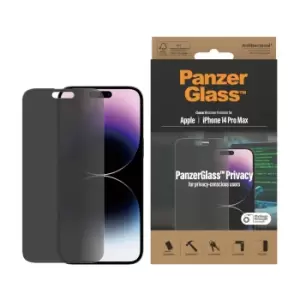 PanzerGlass Privacy Screen Protector Apple iPhone 14 Pro Max |...