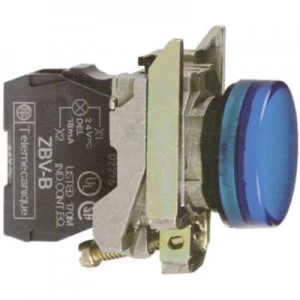 Schneider Electric XB4BVB6 Indicator light Blue 24 V DC, 24 V AC