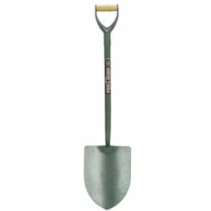 Spear and Jackson Neverbend Steel Round Mouth Contractors Shovel