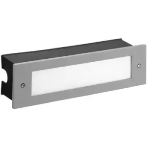 Leds-C4 Micenas - Outdoor LED Recessed Wall Light Grey 29.8cm 1215lm 4000K IP65