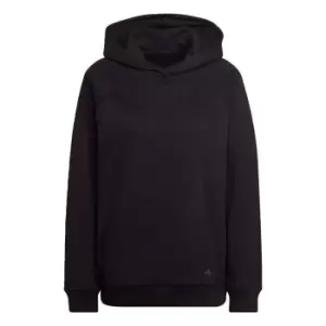 adidas ALL SZN Fleece Boyfriend Hoodie Womens - Black