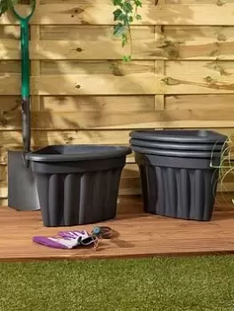 Wham Set Of 4 Vista 40Cm Corner Planter