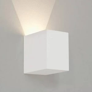 LED 1 Light Indoor Small Wall Light Plaster