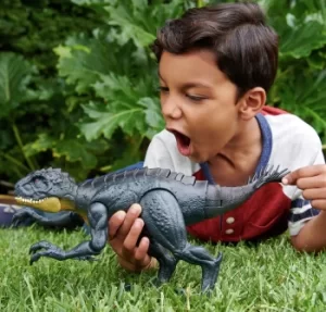 Jurassic World Slash 'N Battle Scorpios Rex Dinosaur Toy