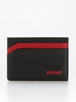 Hugo Subway Leather Credit Card Holder - Black