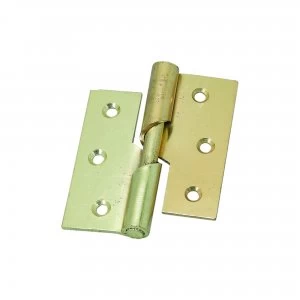 Wickes Left Hand Rising Butt Hinge - 76mm Pack of 2