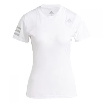 adidas Club Tennis T-Shirt Womens - White / Grey Two