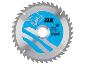 OX Tools OX-TCTW-2303024 OX Wood Cutting Circular Saw Blade 230mm x 30 x 24T ATB