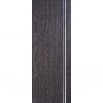 Zanzibar Internal Prefinished Ash Grey Door - 762 x 1981mm