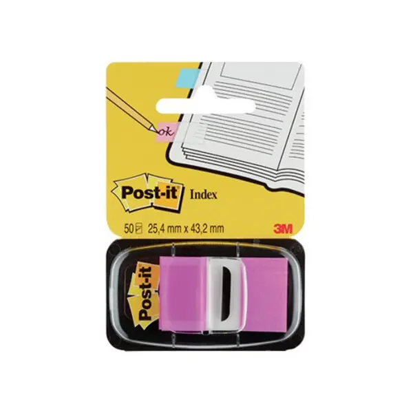 Post-It Post-it Index Tabs 25mm Purple (Pack of 600) 680-8 680-8