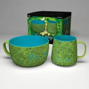 Mug and Bowl Breakfast Set