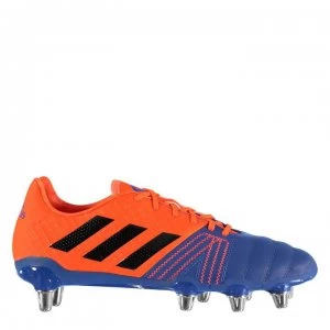 adidas Kakari Elite SG Rugby Boots - Blue/Orange