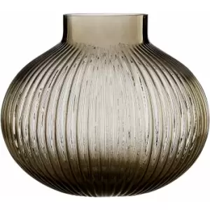 Premier Housewares Brown Nullah Glass Vase