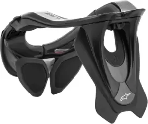 Alpinestars BNS Tech-2 Neck Protector, black-grey, Size XS M, black-grey, Size XS M